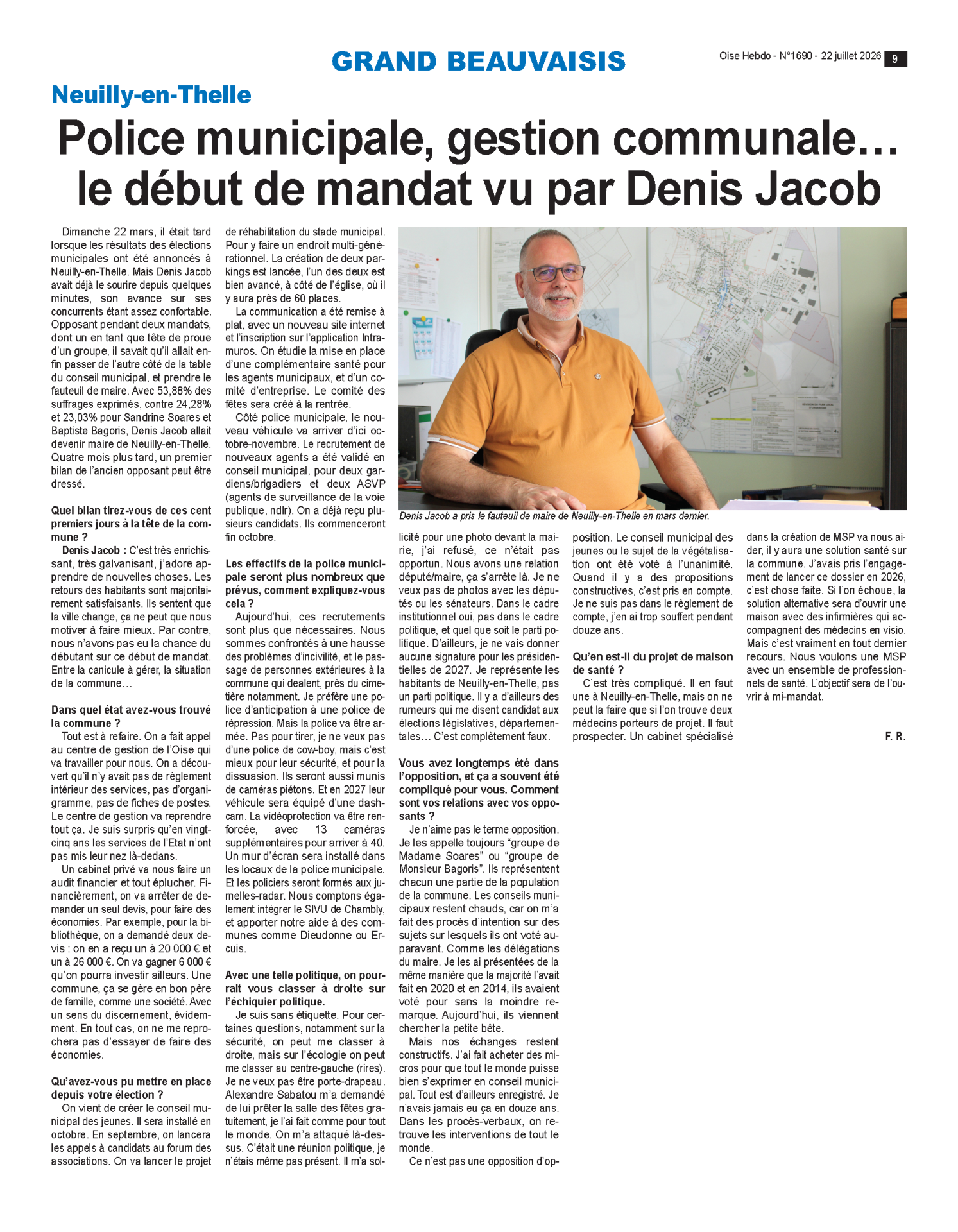 100 jours de mandat