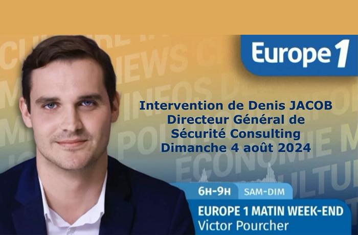 Europe 1 denis jacob securite consulting